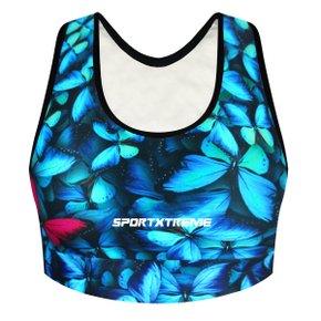 Top de Ciclismo SportXtreme Active Holambra Azul Top de Ciclismo SportXtreme Active Holambra Azul