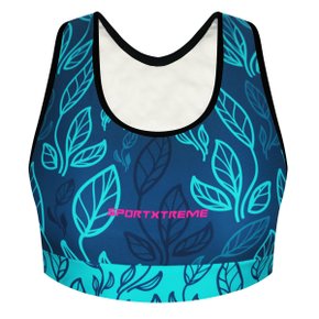 Top de Ciclismo SportXtreme Active Odessa Azul e Verde Top de Ciclismo SportXtreme Active Odessa Azul e Verde