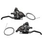 Alavanca Câmbio de Bicicleta SunRun GTA Padrão Shimano EF500 Ez Fire 21 vel