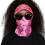 Bandana de Ciclismo Hupi Asas Feminina Rosa