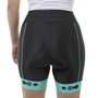 Bermuda de Ciclismo ERT Tiffany Feminina Preta/Azul
