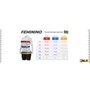 Bermuda de Ciclismo Free Force Endurance Feminina Preta