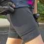 Bermuda de Ciclismo Furbo F20 Infantil Preta