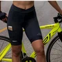 Bermuda de Ciclismo Mauro Ribeiro Pocket Feminina Preta