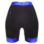 Bermuda de Ciclismo SportXtreme Sport Brava Feminina Preta e Azul