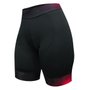Bermuda de Ciclismo SportXtreme Sport Iris Feminina Preta e Rosa