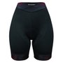 Bermuda de Ciclismo SportXtreme Sport Iris Feminina Preta e Rosa