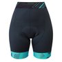 Bermuda de Ciclismo SportXtreme Sport Move Feminino Preto e Azul