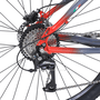 Bicicleta Elétrica Oggi Big Wheel 8.0 Cinza e Vermelha
