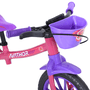 Bicicleta Infantil Nathor Balance Aro 12