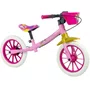 Bicicleta Infantil Nathor Balance Princesas Aro 12