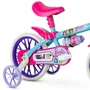 Bicicleta Infantil Nathor Barbie Aro 12