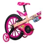 Bicicleta Infantil Nathor Barbie Aro 16