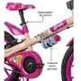 Bicicleta Infantil Nathor Barbie Aro 16