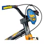 Bicicleta Infantil Nathor Hot Wheels Aro 16 Preto