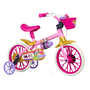 Bicicleta Infantil Nathor Princesas Aro 12