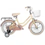 Bicicleta Infantil Z-Rader Princess Retro Aro 16 Amarela