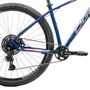 Bicicleta Oggi Big Wheel 7.0 Cues Azul e Vermelha