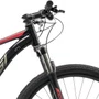 Bicicleta Oggi Big Wheel 7.0 Cues Preta e Vermelha