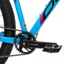 Bicicleta Oggi Float 5.0 HDS Shimano Essa Hidráulica Azul e Rosa
