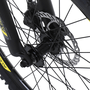 Bicicleta Oggi Hacker Aro 24 Shimano Disc Cinza