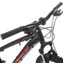 Bicicleta Oggi Hacker Aro 24 Shimano Disc Preta