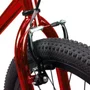 Bicicleta Pro-X BMX Serie 5 Cromo Aro 20 Vermelha