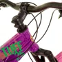 Bicicleta do Grau Vikingx Tuff X-25 Disc Shimano Roxo e Amarelo