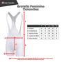 Bretelle de Ciclismo Barbedo Dolomites Feminino Café