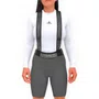 Bretelle de Ciclismo Barbedo Dolomites Feminino Cinza