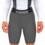 Bretelle de Ciclismo Barbedo Dolomites Feminino Cinza