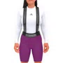 Bretelle de Ciclismo Barbedo Dolomites Feminino Roxo