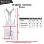 Bretelle de Ciclismo Barbedo Trace Feminino Preto