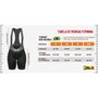 Bretelle de Ciclismo Curtlo 3D Compress Feminino Preto