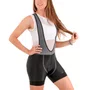 Bretelle de Ciclismo ERT Gel Feminino Preto