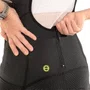 Bretelle de Ciclismo ERT Lady Carbon Gel Feminino Preto