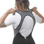 Bretelle de Ciclismo ERT Lady Feminino Cinza