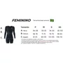 Bretelle de Ciclismo Mauro Ribeiro Carbon Evolution Preto Feminino