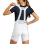 Bretelle de Ciclismo Free Force Training Feminino Branco
