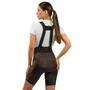 Bretelle de Ciclismo Free Force Training Feminino Marrom