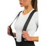 Bretelle de Ciclismo Free Force Training Feminino Marrom