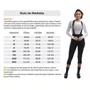 Calça Bretelle de Ciclismo Furbo Infraboost Arrivo HT90 Feminina Preta