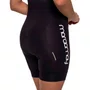 Bretelle de Ciclismo Marcio May Light Feminino Preto e Branco