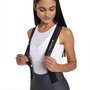 Bretelle de Ciclismo Marcio May Moove Gel Cinza Feminino