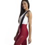 Bretelle de Ciclismo Marcio May Moove Gel Bordo Feminino