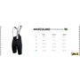 Bretelle de Ciclismo Marcio May Moove Gel Preto e Branco