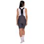 Bretelle de Ciclismo Marcio May Moove Holográfico Feminino Gel Cinza