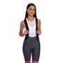 Bretelle de Ciclismo Marcio May Moove Holográfico Feminino Gel Cinza