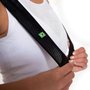 Bretelle de Ciclismo Marcio May Moove Holográfico Feminino Gel Cinza
