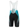 Bretelle de Ciclismo Shimano Team Printed Preto e Branco